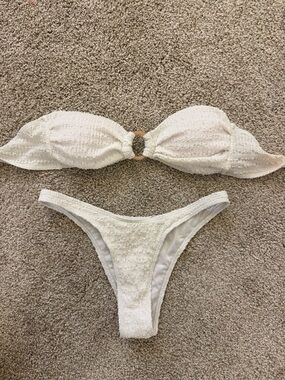 White bikini